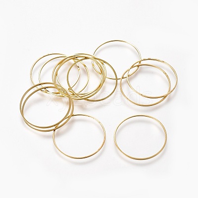 Brass Linking Rings X-EC18728MM-G-1