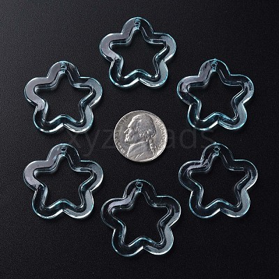 Transparent Acrylic Beads MACR-S373-24-B08-1