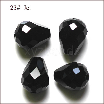 Imitation Austrian Crystal Beads SWAR-F062-12x10mm-23-1
