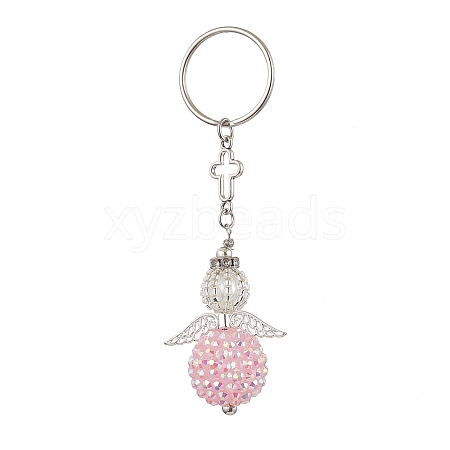 Seed Beads Keychain KEYC-MZ00013-04-1