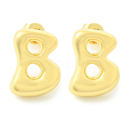 Rack Plating Brass Earrings EJEW-S222-01G-B-1