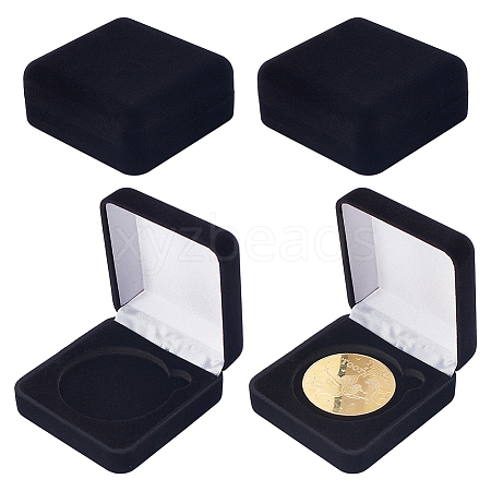 Velvet Badge Storage Gift Boxes CON-WH0086-129B-1