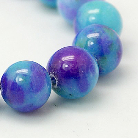 Jade Beads Strands G-D264-10mm-XH16-1