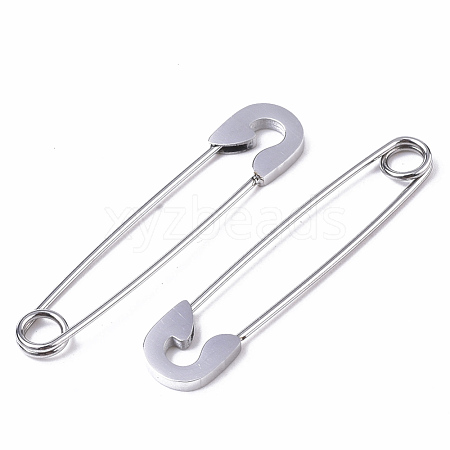 201 Stainless Steel Safety Pins Earrings STAS-S079-197P-1