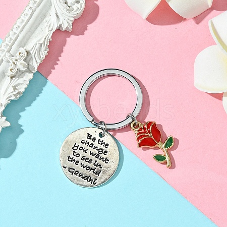 Alloy Enamel Keychain KEYC-YW00071-04-1