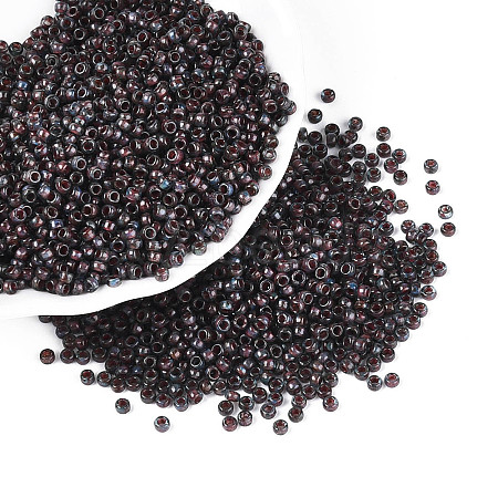 Picasso Cylinder Glass Seed Beads SEED-N011-01C-1