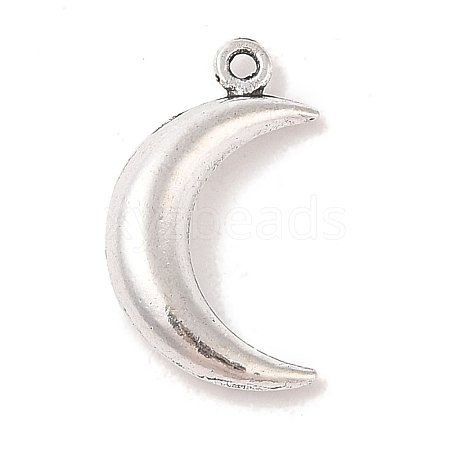 Moon Alloy Pendants X-TIBEP-R336-172AS-FF-1