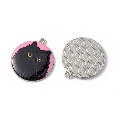 Printed Alloy Pendants ENAM-P246-03P-02-1