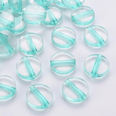 Transparent Acrylic Beads TACR-S154-09A-68-1