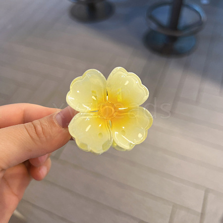 Flower Plastic Claw Hair Clips PW-WG3FA62-26-1