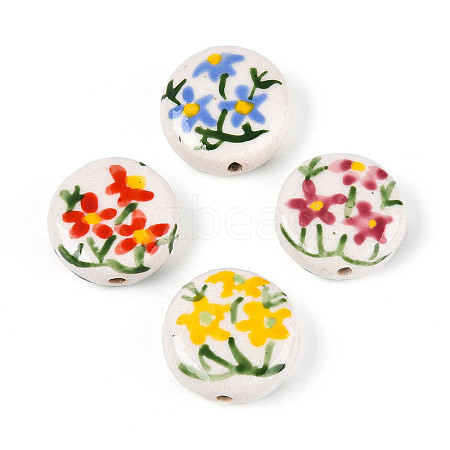 Handmade Porcelain Beads PORC-T134-13M-1