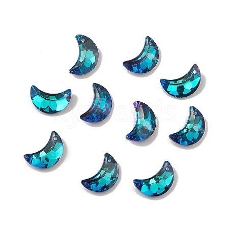 Electroplate Transparent Glass Pendants LS-GLAA-A008-10C-1