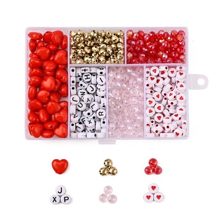 DIY Heart Beads Making Kit DIY-FS0001-71-1