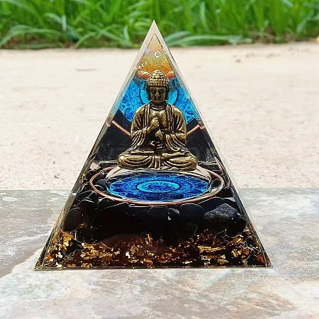 Orgonite Pyramid Resin Energy Generators PW-WG2214D-03-1