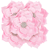 Polyester & Rhinestones Ornament Accessories DIY-WH20063-015E-1