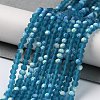 Imitation Jade Glass Beads Strands EGLA-YW0003-19B-24-2