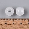 Natural White Agate European Beads G-Q602-09A-02-4