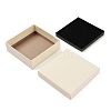 Cardboard Paper Jewelry Storage Boxes with Sponge CON-P023-01E-02-2