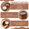 Round Wooden Engagement Ring Boxes CON-WH0093-03B-4