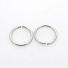 Tarnish Resistant 304 Stainless Steel Open Jump Rings STAS-N040-02-1