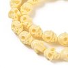 Synthetic Coral Carved Beads Strands CORA-M001-10A-3