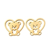 201 Stainless Steel Pendants SA-CBA49C1-01G-1