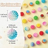 3 Styles ABS Plastic Beads KY-FS0001-24-5
