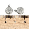 304 Stainless Steel Charms STAS-M017-13P-3