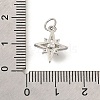 Brass Micro Pave Cubic Zirconia Pendants LS-KK-V008-09P-3