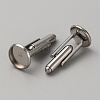 304 Stainless Steel Cuff Button STAS-WH0022-95P-2