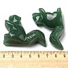 Natural Green Aventurine Carved Healing Squirrel Figurines DJEW-D012-01G-3