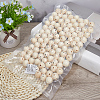 Gorgecraft 100Pcs Printed Wood European Beads WOOD-GF0002-06-6