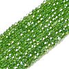Glass Beads Strands EGLA-S056-3mm-06-1