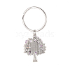 Chip Natural Amethyst Keychain KEYC-JKC00219-04-2