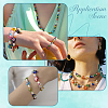 3 Strands Handmade Millefiori Glass Round Bead Strands LAMP-LT0001-16C-4