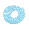 Electroplate Glass Beads Strands EGLA-A044-J4mm-A04-3