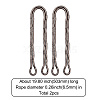 Zinc Alloy Curtain Hanging Decorations EL-TAC0001-09B-3