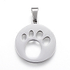 Non-Tarnish 304 Stainless Steel Pendants LS-STAS-I086-04P-01-1