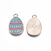 Alloy Enamel Pendants ENAM-S115-154-3