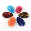 Teardrop Imitation Gemstone Acrylic Big Pendants OACR-R020-M-1