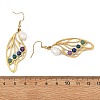 201 Stainless Steel Dangle Earrings for Women EJEW-JE07501-01-5