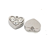 304 Stainless Steel Pendants STAS-L080-001P-03-2