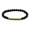 6MM Natural Obsidian Beaded Bracelets PY2315-4-1