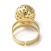 Rack Plating Brass Open Cuff Rings RJEW-K249-13G-3