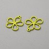 Hollow Out Spray Painted Alloy Pendants LS-FIND-WH20008-19A-2