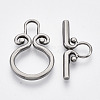 304 Stainless Steel Toggle Clasps STAS-N087-07-1