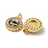 Real 18K Gold Plated Brass Pendants KK-L209-008G-07-2