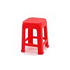 Plastic Stool Miniature Ornaments PW-WGA8030-05-1