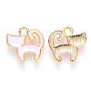 Alloy Enamel Charms X-ENAM-S121-031B-1