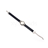 PU Leather Cord Bracelet Making AJEW-TAC0034-01B-1